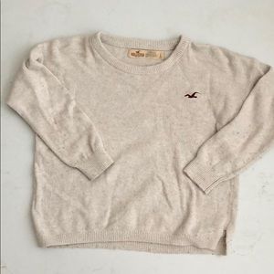 Hollister crop sweater